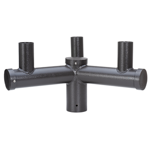 Topaz BH3/120D/BZ-96 - Pole Mount 3-Arm Bullhorn - Bronze Finish - 120 deg