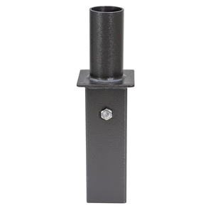 Topaz SQ4TA/BZ-96 - Tenon Square Pole Adapter - 4in to 2-3/8in Round - Wet Rated