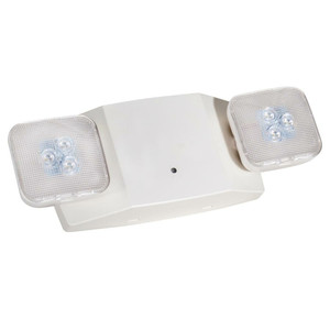 Topaz EL2/LED/WH/RC - LED White Emergency Unit 2-Head - 90-Min Battery Backup 