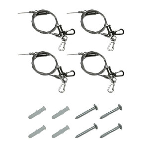 Topaz F-L8/CABLE/CTS-87 - 8ft Suspended Mount Cable Kit - 4 Cables 