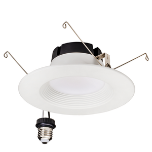 Topaz RTL/603WH/11W/CTS - 6in LED Retrofit Downlight - 5-CCT Switch - 11W