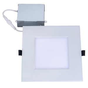 Topaz RDL/6SQ/15/5CTS-46 - 6in Canless Downlight - CCT Selectable - 15W, IC Rated