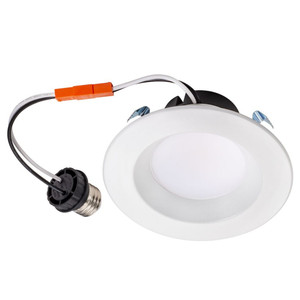 Topaz RTL/400WH/7W/CTS - 4in LED Retrofit Downlight - CCT Selectable - IC Rated 