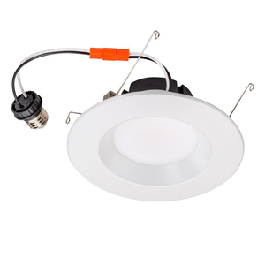 Topaz RTL/600WH/11W/CTS - 6in LED Retrofit Downlight - CCT Selectable - 11W IC Rated