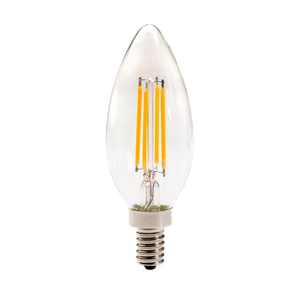 Topaz LCTC/5/927/ANTQ-61 - LED B11 Filament Bulb - 2700K - 5.5W Dimmable E12