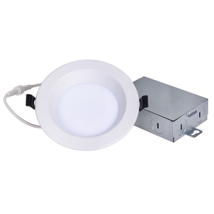 Topaz DLD4S-7CS - 4in Slim Deep Smooth Regress Downlight - CCT Selectable - 7W