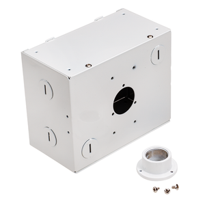 Topaz HBC-JBOX-PM-WH - J-Box Mount for HBC Round Highbay - White - Fits HBC-PCTS