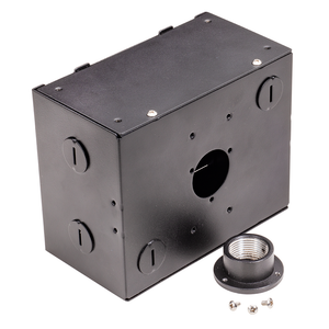 Topaz HBC-JBOX-PM-BL - J-Box Mount for HBC Round High Bay - Black
