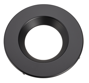 Topaz DLD8B-TRIM-BL - 8in Black Baffle Trim for DLD Downlights - Canless Retrofit