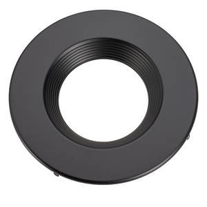 Topaz RTL6-TRIM-BL-B - 6in RTL Downlight Trim - Black Baffle - Steel