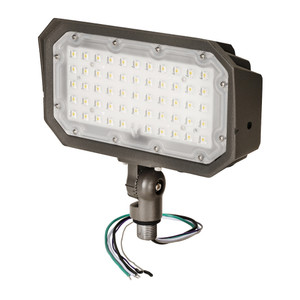 Topaz F-FL/30/50K/KN/BZ - Small LED Flood - 5000K - 30W Knuckle Mount 