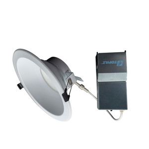 Topaz CDL8S-RM-30WPCS-U - 8in Canless Downlight - CCT Selectable - 30W Remote Driver 