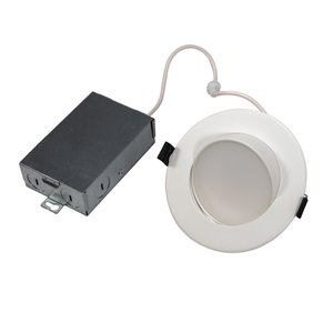 Topaz RDL4-ADJ-7W-CS - 4in Canless Gimbal Downlight - CCT Selectable - 7W