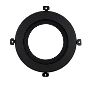 Topaz CDL4-TRIM-MB-S - 4in Matte Black Smooth Trim - CDL Integrated Driver Compatible