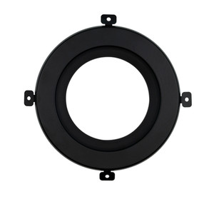 Topaz CDL4-TRIM-MB-S - 4in Matte Black Smooth Trim - CDL Integrated Driver Compatible 