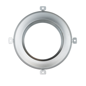 Topaz CDL4-TRIM-MS-S - 4in Matte Silver Smooth Trim - CDL Integrated Driver Compatible