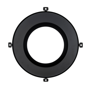 Topaz CDL6-TRIM-MB-S - 6in Matte Black Smooth Trim - CDL Integrated Driver Compatible