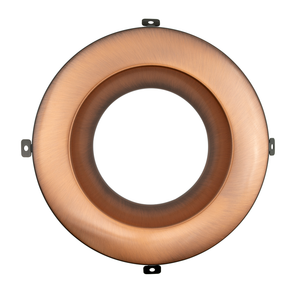 Topaz CDL6-TRIM-BZ-S - 6in Brushed Bronze Smooth Trim - For CDL Integrated Driver