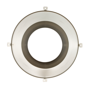 Topaz CDL8-TRIM-BN-S - 8in Brushed Nickel Smooth Trim - Fits CDL Integrated Driver