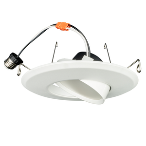 Topaz RTL6-ADJ-9W-CS-WH - RTL6-ADJ 6in LED Gimbal Downlight - CCT Selectable - 9W