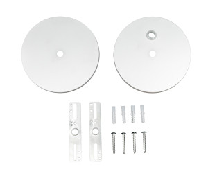 Topaz LSA-DC-CNPY-WH - Canopy Drop Ceiling Surface Mount Kit - CCT Selectable - White 