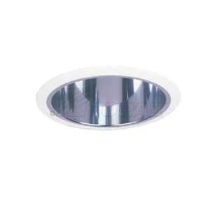 Topaz RT610CL/WH-28 - 6in Can Trim - Clear Deep Reflector - White Ring