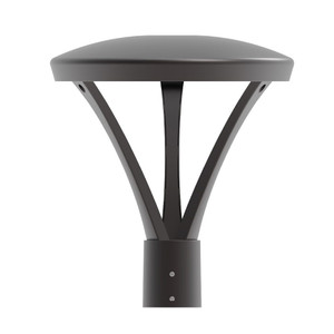 Topaz PTL-100PCS-BZ - Post Top LED Fixture - CCT Selectable - 60/80/100W Wet Rated