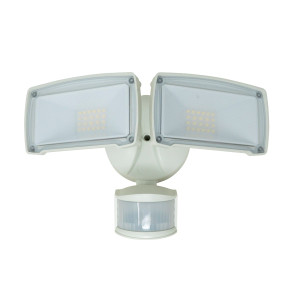 Topaz L17SL252MW - 2-Head Motion Activated LED Security Light - 6000K