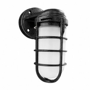 Topaz L17VP07BLK - LED Vaportight Wall Mount - 4000K - 15W 850lm