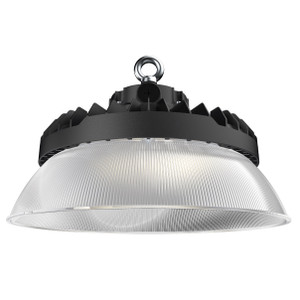 150W UFO LED High Bay Light with Clear Prismatic Reflector- 4000K/5000K