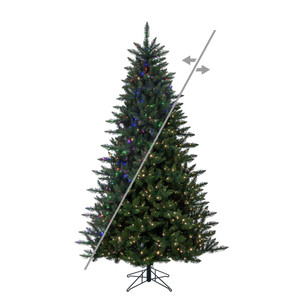 Vickerman A860988LEDCC - 9.5 ft Camdon Fir Prelit Color Changing LED Christmas Tree