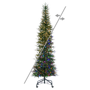 Vickerman G236283LEDCC - 9 ft Tacoma Fraser Fir Prelit Color Changing LED Christmas Tree