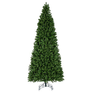 Vickerman G237490 - 12 ft Deluxe Sequoia Slim Pine Unlit Christmas Tree