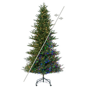 Vickerman G250688LEDCC - 10 ft Colorado Blue Fir Prelit Color Changing LED Christmas Tree 