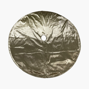 Vickerman QTX24042 - 72" Gold Metallic Christmas Tree Skirt