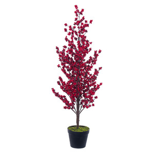 Vickerman RS240138 - 39 in Berry Tree Unlit Christmas Tree