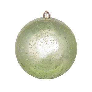 Vickerman M166654D - 8 inch Celadon Shiny Mercury Ball Christmas Ornament