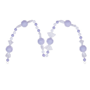 Vickerman MC254686 - Lavender Candy Candy Christmas Ornament