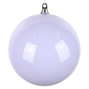 Vickerman MT251286W - 12 inch Lavender Enamel Ball Christmas Ornament 