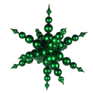 Vickerman MT257804UV - 39 inch Green Candy Finial Outdoor Christmas Ornament