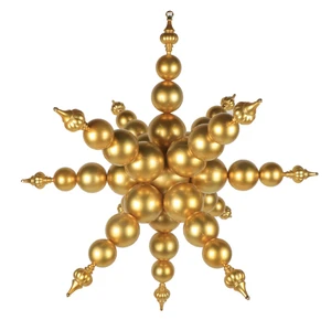 Vickerman MT257808UV - 39 inch Gold Candy Finial Outdoor Christmas Ornament 