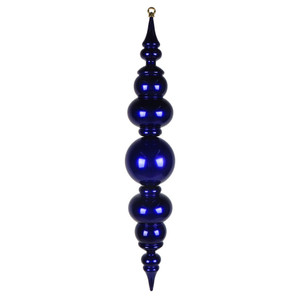 Vickerman MT258066 - 34 inch Purple Candy Finial Christmas Ornament