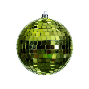 Vickerman N233273D - 4.75 inch Lime Ball Christmas Ornament - 4 Pack