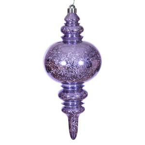 Vickerman N241586D - 13 inch Lavender Mercury Finial Christmas Ornament