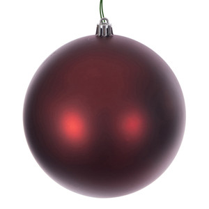 Vickerman N590763DMV - 2.75 inch Crimson Matte Ball Outdoor Christmas Ornament