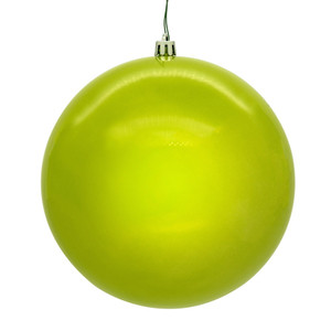 Vickerman N591554DPVL - 6 inch Celadon Pearl Seamless Ball Outdoor Christmas Ornament - 4 Pack