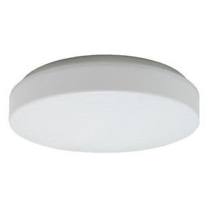 Incon Lighting 14" LED White Drum Ceiling Flush Mount Light 120W Equal 