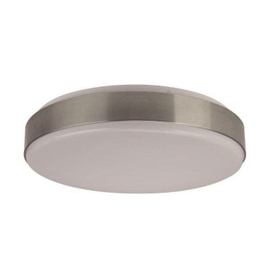  Incon Lighting 10312-22LED-30K Brushed Nickel Ceiling Drum Light 