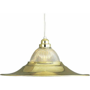  Volume Lighting V1810-2 Roth 1-light Polished Brass Pendant 