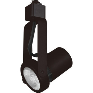  Volume Lighting V2779-5 1-Light Indoor Black Mini Adjustable Track Head with Gimbal Ring 